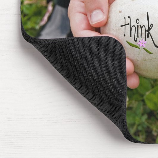 Denken Sie nach Mousepad (Ecke)