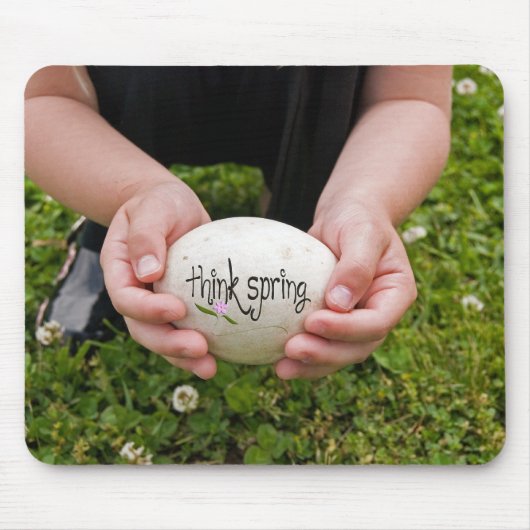 Denken Sie nach Mousepad (Vorne)