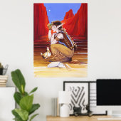 Denken Sie nach! Poster (Heimbüro)