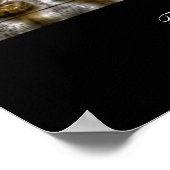 Denken Sie nach vorn Poster (Ecke)