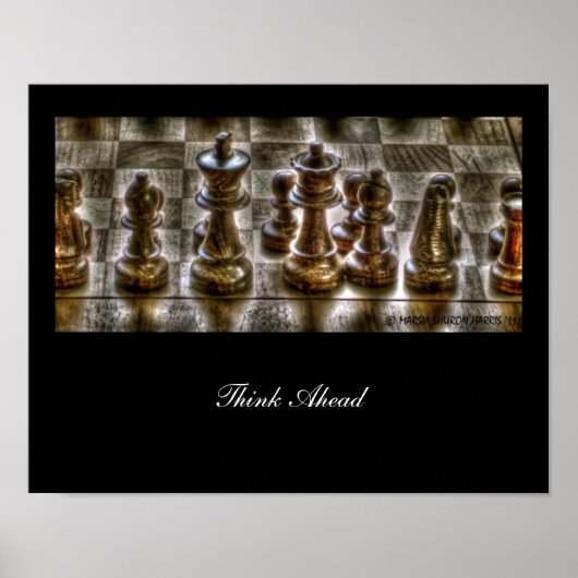 Denken Sie nach vorn Poster (Vorne)