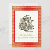 Denken Sie nicht an Alice Mad Hatter Zitat Karte (Vorderseite)