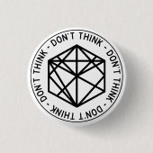 Denken Sie nicht an den Markierungsknopf Button (Vorderseite)