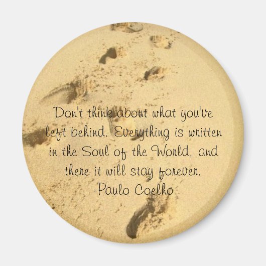 Denken Sie nicht darüber nach, was Sie hinter dem  Magnet (Vorne)