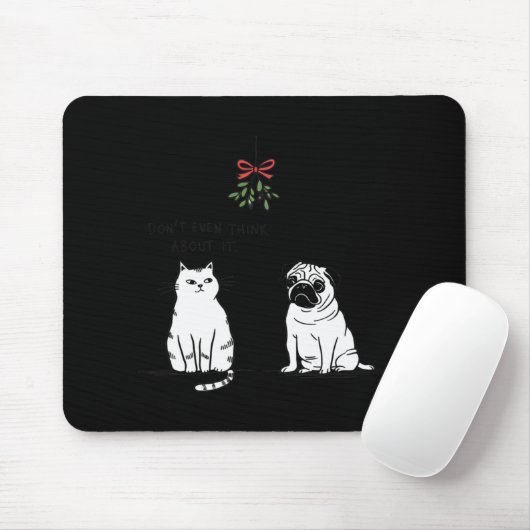 Denken Sie nicht einmal daran, dass es lustige Cat Mousepad (Mit Mouse)