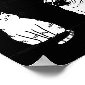 Denken Sie nicht einmal daran, dass es lustige Cat Poster (Ecke)