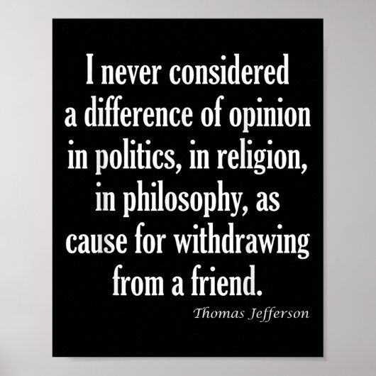 Denken Sie niemals an Unterschiede in Politik, Rel Poster (Vorne)