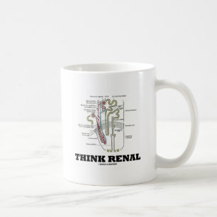 Denken Sie Nieren (Niere Nephron) Kaffeetasse