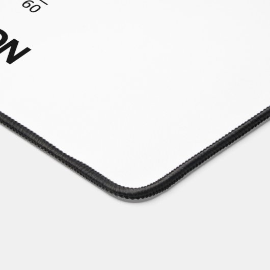 Denken Sie nur an lineare Regressionsstatistik Schreibtischunterlage (Ecke)