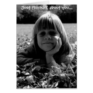 Denken Sie nur an Sie...