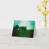 Denken Sie nur an Sie... Karte (Gelbe Blume)