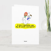 Denken Sie nur, das alles ist für Sie - Happy Anni Karte (Rückseite)