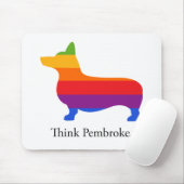 Denken Sie Pembroke Mousepad (Mit Mouse)