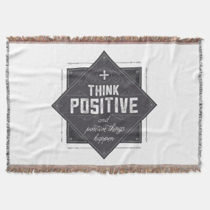 Denken Sie Positiv Decke