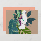 Denken Sie Postkarte (Vorne/Hinten)