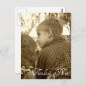 Denken Sie Postkarte (Vorne/Hinten)