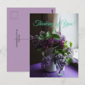 Denken Sie Postkarte (Vorne/Hinten)