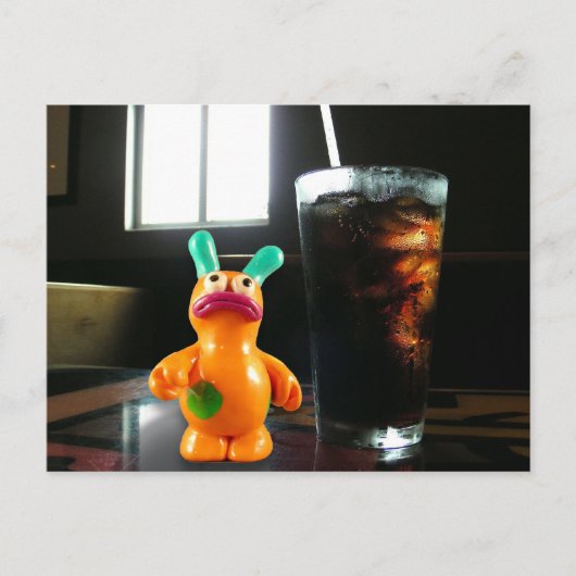 Denken Sie Postkarte (Vorderseite)