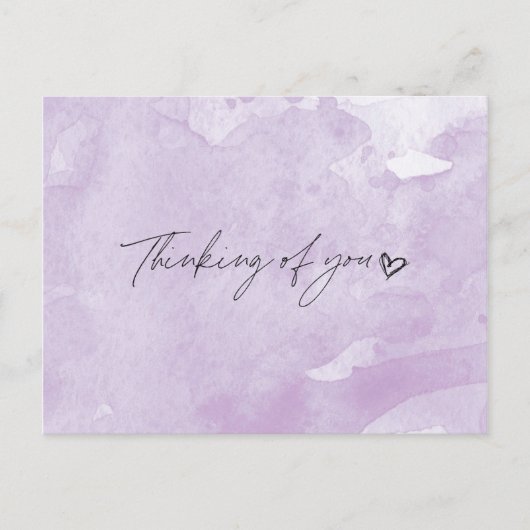 Denken Sie Postkarte (Vorderseite)