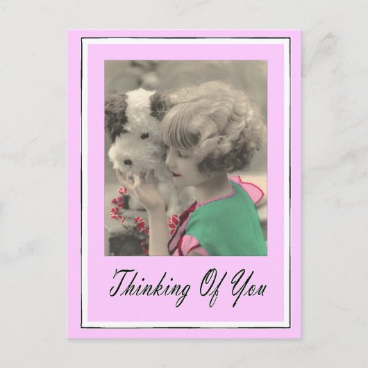 Denken Sie Postkarte (Vorderseite)