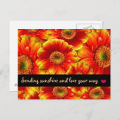 Denken Sie Postkarte (Vorne/Hinten)