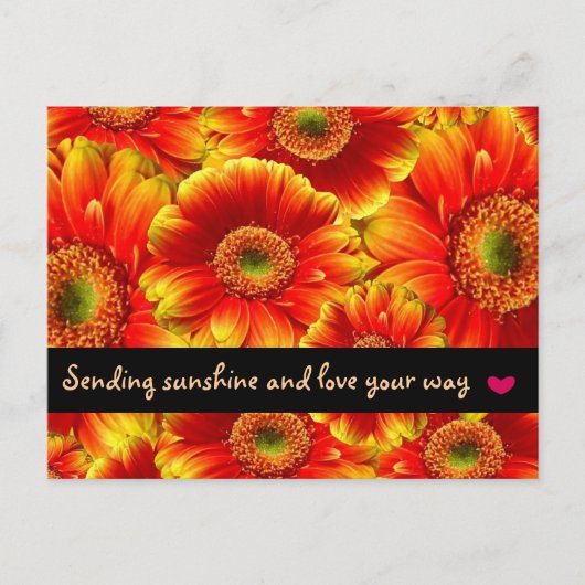 Denken Sie Postkarte (Vorderseite)