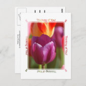 Denken Sie Postkarte (Vorne/Hinten)