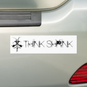 DENKEN SIE PSYCHIATER AUTOAUFKLEBER (Auf Auto)