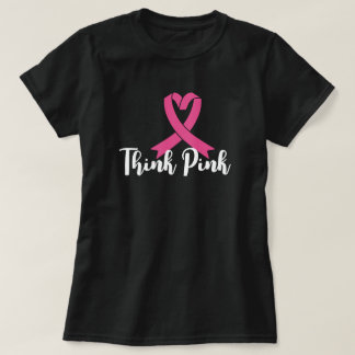 Denken Sie rosa - Hoffnung tragen, Kraft verbreite T-Shirt