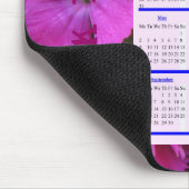 Denken Sie rosa Kalender mousepad für Jahr 2011 (Ecke)