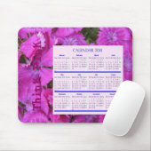 Denken Sie rosa Kalender mousepad für Jahr 2011 (Mit Mouse)