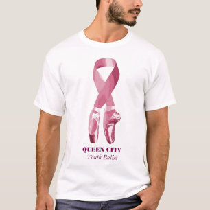 Denken Sie rosa QCYB T - Shirt