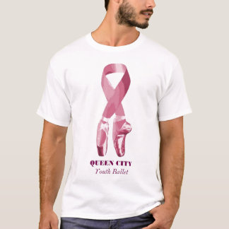 Denken Sie rosa QCYB T - Shirt