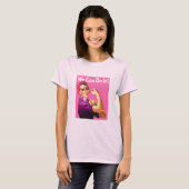Denken Sie Rosa T-Shirt (Vorne ganz)