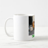 Denken Sie Sicherheit! Kaffeetasse (Links)