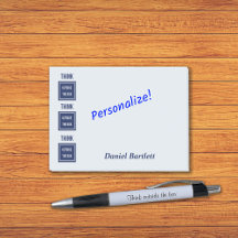 Denken Sie über den Kasten klug blau nach