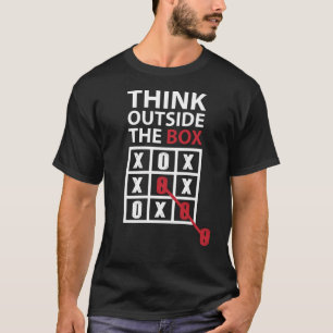 Denken Sie über den Kasten nach T-Shirt