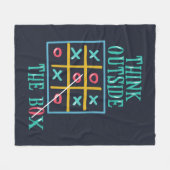 Denken Sie über die Box-Camping-Reise nach Fleecedecke (Vorderseite (Horizontal))