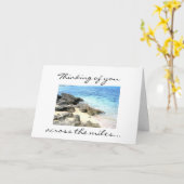 Denken Sie über die Miles Card Karte (Gelbe Blume)