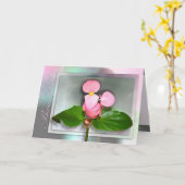 Denken Sie über diese Dinge nach Karte (Gelbe Blume)