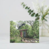 Denken Sie über Sie Fluss Blume Just Sprichwort Hi Postkarte (Stehend Vorderseite)