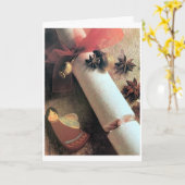 DENKEN SIE UND WOLL ZU SAGEN "NUR WEIHNACHTEN" KARTE (Gelbe Blume)