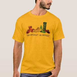 Denken Sie unterschiedliches.  Seien Sie T-Shirt