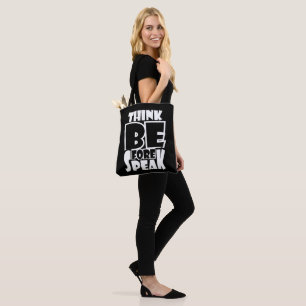 Denken Sie vor dem Sprechen Tasche