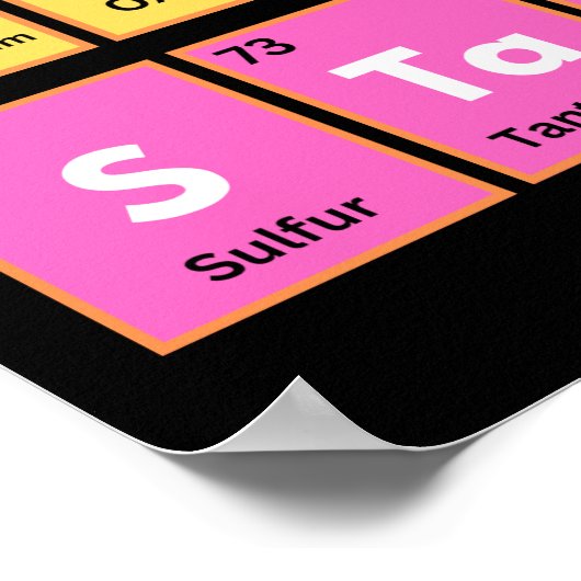 Denken Sie wie ein Porton und bleibe positiv Poster (Ecke)