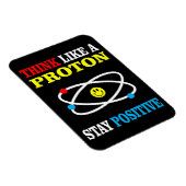 Denken Sie wie ein Proton, Bleibe positiv Magnet (Rechte Seite)