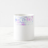 denken Sie wie ein Proton bleibe positive lustige Kaffeetasse (Mittel)