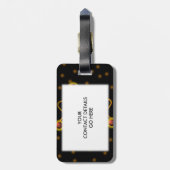 Denken Sie wie ein Proton und bleibe positiv Gepäckanhänger (Rückseite vertikal)