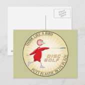 Denken Sie wie ein Vogel Postkarte (Vorne/Hinten)