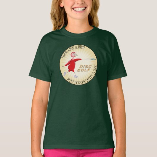 Denken Sie wie ein Vogel T-Shirt (Vorderseite)